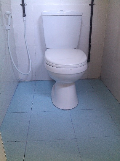 New toilets